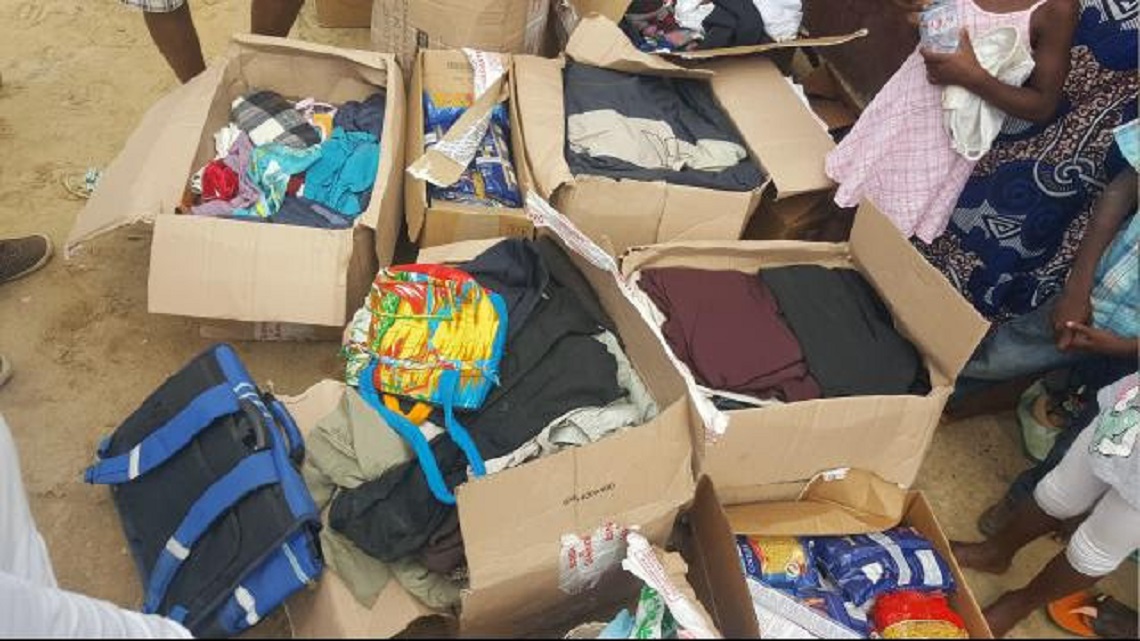 Remise de don à l'Orphelinat Amour de Dieu