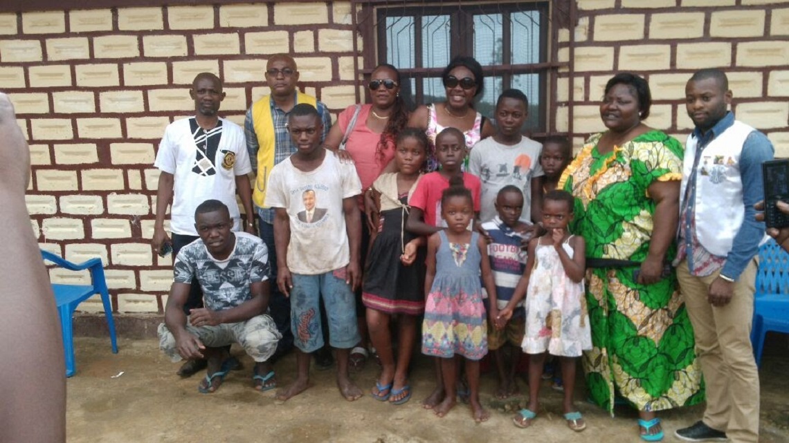Visite de l'Orphelinat Amour de Dieu