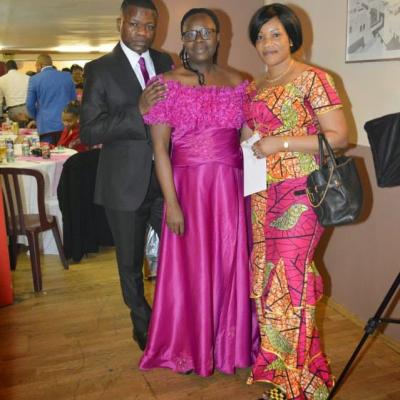 Le Couple Andzouana Et Arlette Loukakou