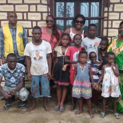 Bana Brazza à l'Orphelinat Amour de Dieu  26 août 2016